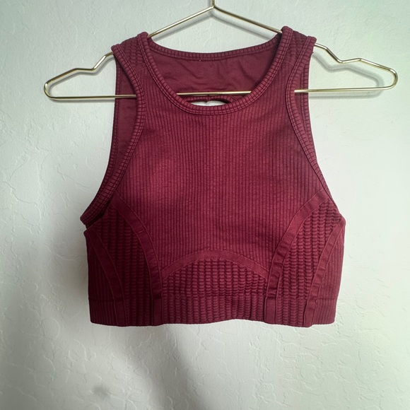 Fabletics Seamless Low Impact Open Back Bra - Picture 7 of 10